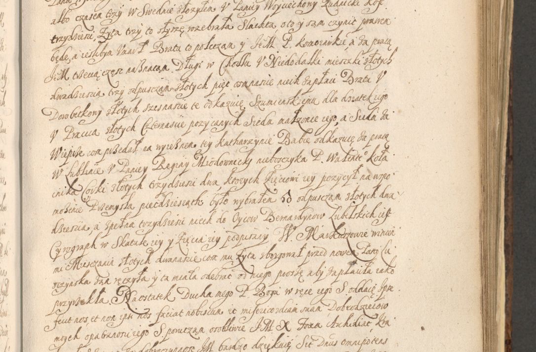 Zdjęcie nr 731 dla obiektu archiwalnego: Acta actorum, institutionum, resignationum, provisionum, decretorum, sententiarum, inscriptionum, testamentorum, confirmationum, ingrossationum, obligationum, quietationum, constitutionum R. D. Andreae Szołdrski, episcopi Kijoviensis, Gnesnensis et Posnaniensis praepositi, cantoris Cracoviensis, Vladislaviensis canonici, R. S. M. secretarii, episcopatus Cracoviensis in spiritualibus er temporalibus deputati anno 1633, 1634 et 1635