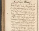 Zdjęcie nr 718 dla obiektu archiwalnego: Acta actorum, institutionum, resignationum, provisionum, decretorum, sententiarum, inscriptionum, testamentorum, confirmationum, ingrossationum, obligationum, quietationum, constitutionum R. D. Andreae Szołdrski, episcopi Kijoviensis, Gnesnensis et Posnaniensis praepositi, cantoris Cracoviensis, Vladislaviensis canonici, R. S. M. secretarii, episcopatus Cracoviensis in spiritualibus er temporalibus deputati anno 1633, 1634 et 1635