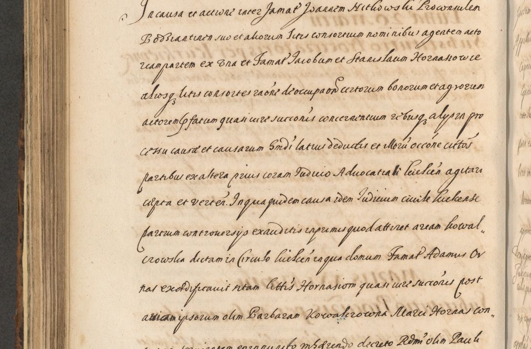Zdjęcie nr 700 dla obiektu archiwalnego: Acta actorum, institutionum, resignationum, provisionum, decretorum, sententiarum, inscriptionum, testamentorum, confirmationum, ingrossationum, obligationum, quietationum, constitutionum R. D. Andreae Szołdrski, episcopi Kijoviensis, Gnesnensis et Posnaniensis praepositi, cantoris Cracoviensis, Vladislaviensis canonici, R. S. M. secretarii, episcopatus Cracoviensis in spiritualibus er temporalibus deputati anno 1633, 1634 et 1635