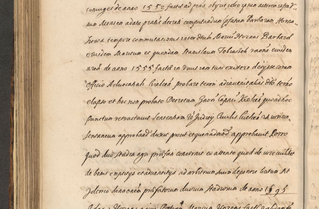 Zdjęcie nr 702 dla obiektu archiwalnego: Acta actorum, institutionum, resignationum, provisionum, decretorum, sententiarum, inscriptionum, testamentorum, confirmationum, ingrossationum, obligationum, quietationum, constitutionum R. D. Andreae Szołdrski, episcopi Kijoviensis, Gnesnensis et Posnaniensis praepositi, cantoris Cracoviensis, Vladislaviensis canonici, R. S. M. secretarii, episcopatus Cracoviensis in spiritualibus er temporalibus deputati anno 1633, 1634 et 1635