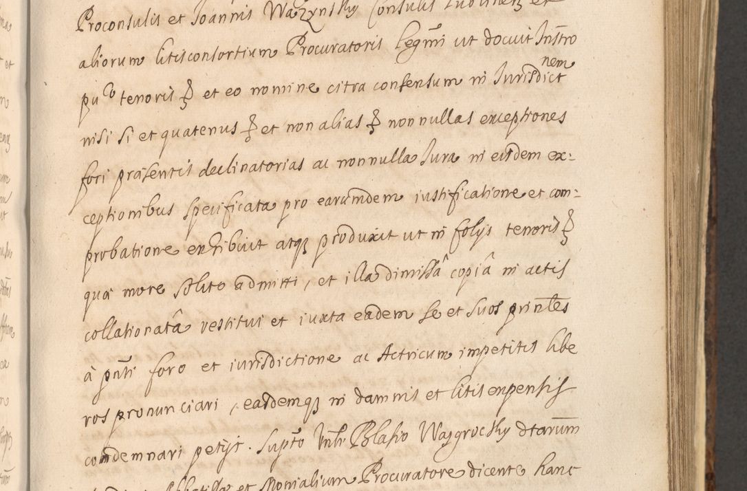 Zdjęcie nr 685 dla obiektu archiwalnego: Acta actorum, institutionum, resignationum, provisionum, decretorum, sententiarum, inscriptionum, testamentorum, confirmationum, ingrossationum, obligationum, quietationum, constitutionum R. D. Andreae Szołdrski, episcopi Kijoviensis, Gnesnensis et Posnaniensis praepositi, cantoris Cracoviensis, Vladislaviensis canonici, R. S. M. secretarii, episcopatus Cracoviensis in spiritualibus er temporalibus deputati anno 1633, 1634 et 1635