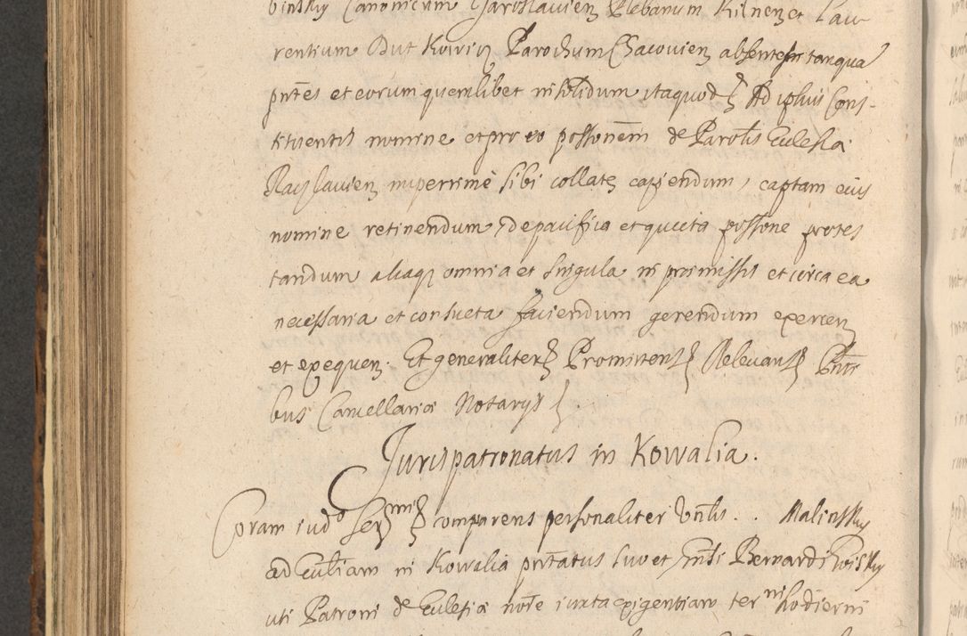 Zdjęcie nr 676 dla obiektu archiwalnego: Acta actorum, institutionum, resignationum, provisionum, decretorum, sententiarum, inscriptionum, testamentorum, confirmationum, ingrossationum, obligationum, quietationum, constitutionum R. D. Andreae Szołdrski, episcopi Kijoviensis, Gnesnensis et Posnaniensis praepositi, cantoris Cracoviensis, Vladislaviensis canonici, R. S. M. secretarii, episcopatus Cracoviensis in spiritualibus er temporalibus deputati anno 1633, 1634 et 1635