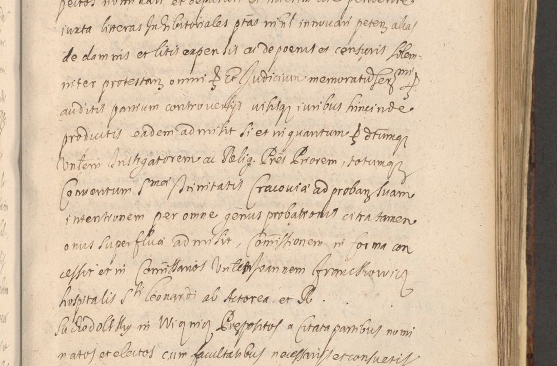 Zdjęcie nr 675 dla obiektu archiwalnego: Acta actorum, institutionum, resignationum, provisionum, decretorum, sententiarum, inscriptionum, testamentorum, confirmationum, ingrossationum, obligationum, quietationum, constitutionum R. D. Andreae Szołdrski, episcopi Kijoviensis, Gnesnensis et Posnaniensis praepositi, cantoris Cracoviensis, Vladislaviensis canonici, R. S. M. secretarii, episcopatus Cracoviensis in spiritualibus er temporalibus deputati anno 1633, 1634 et 1635