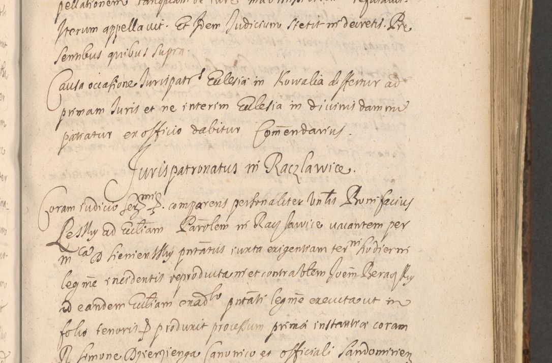 Zdjęcie nr 671 dla obiektu archiwalnego: Acta actorum, institutionum, resignationum, provisionum, decretorum, sententiarum, inscriptionum, testamentorum, confirmationum, ingrossationum, obligationum, quietationum, constitutionum R. D. Andreae Szołdrski, episcopi Kijoviensis, Gnesnensis et Posnaniensis praepositi, cantoris Cracoviensis, Vladislaviensis canonici, R. S. M. secretarii, episcopatus Cracoviensis in spiritualibus er temporalibus deputati anno 1633, 1634 et 1635