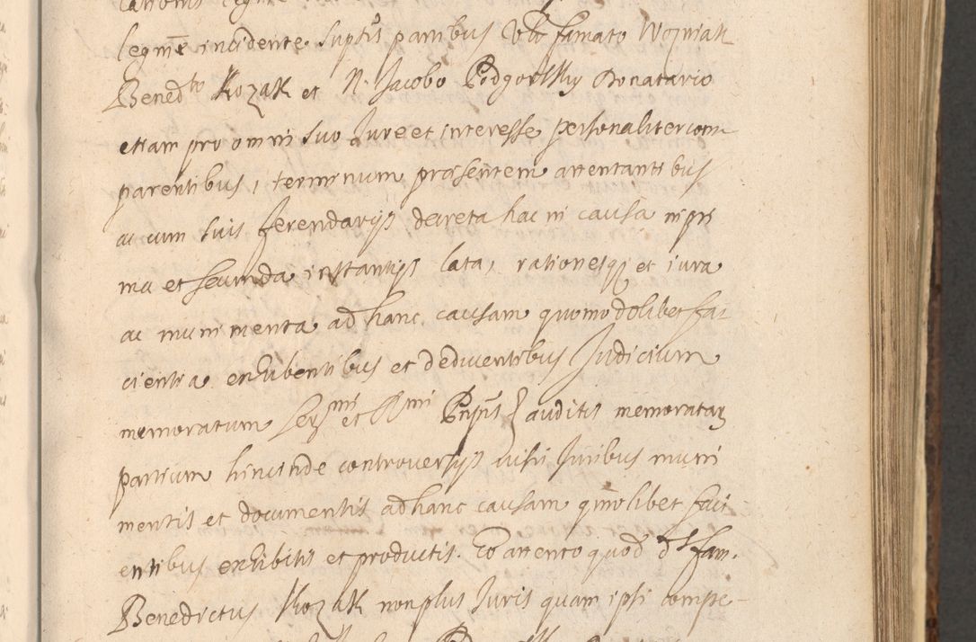 Zdjęcie nr 663 dla obiektu archiwalnego: Acta actorum, institutionum, resignationum, provisionum, decretorum, sententiarum, inscriptionum, testamentorum, confirmationum, ingrossationum, obligationum, quietationum, constitutionum R. D. Andreae Szołdrski, episcopi Kijoviensis, Gnesnensis et Posnaniensis praepositi, cantoris Cracoviensis, Vladislaviensis canonici, R. S. M. secretarii, episcopatus Cracoviensis in spiritualibus er temporalibus deputati anno 1633, 1634 et 1635