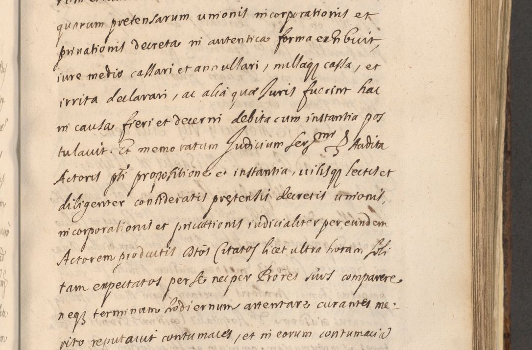 Zdjęcie nr 651 dla obiektu archiwalnego: Acta actorum, institutionum, resignationum, provisionum, decretorum, sententiarum, inscriptionum, testamentorum, confirmationum, ingrossationum, obligationum, quietationum, constitutionum R. D. Andreae Szołdrski, episcopi Kijoviensis, Gnesnensis et Posnaniensis praepositi, cantoris Cracoviensis, Vladislaviensis canonici, R. S. M. secretarii, episcopatus Cracoviensis in spiritualibus er temporalibus deputati anno 1633, 1634 et 1635