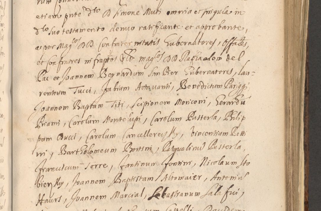 Zdjęcie nr 649 dla obiektu archiwalnego: Acta actorum, institutionum, resignationum, provisionum, decretorum, sententiarum, inscriptionum, testamentorum, confirmationum, ingrossationum, obligationum, quietationum, constitutionum R. D. Andreae Szołdrski, episcopi Kijoviensis, Gnesnensis et Posnaniensis praepositi, cantoris Cracoviensis, Vladislaviensis canonici, R. S. M. secretarii, episcopatus Cracoviensis in spiritualibus er temporalibus deputati anno 1633, 1634 et 1635