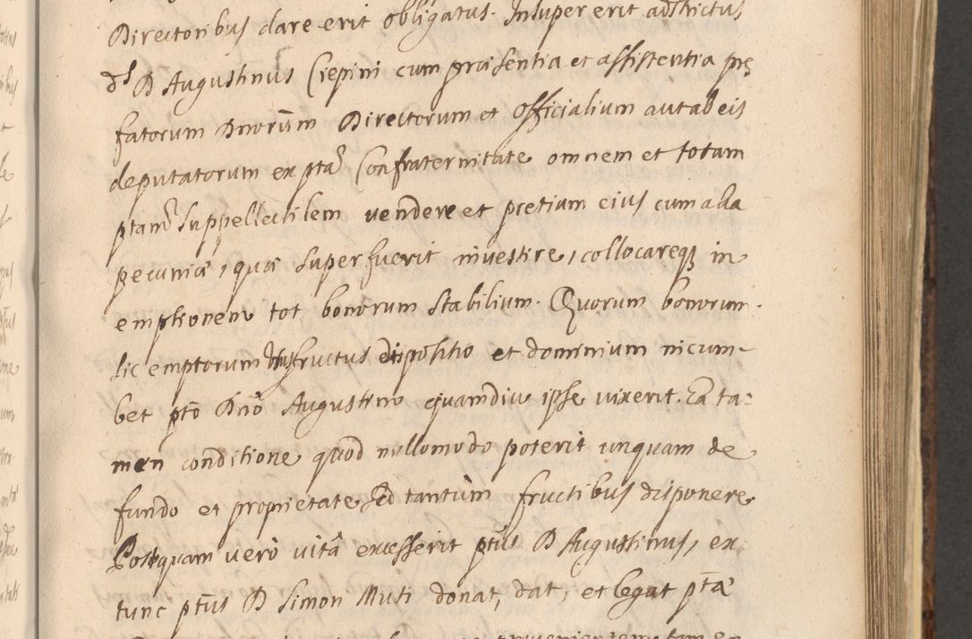 Zdjęcie nr 645 dla obiektu archiwalnego: Acta actorum, institutionum, resignationum, provisionum, decretorum, sententiarum, inscriptionum, testamentorum, confirmationum, ingrossationum, obligationum, quietationum, constitutionum R. D. Andreae Szołdrski, episcopi Kijoviensis, Gnesnensis et Posnaniensis praepositi, cantoris Cracoviensis, Vladislaviensis canonici, R. S. M. secretarii, episcopatus Cracoviensis in spiritualibus er temporalibus deputati anno 1633, 1634 et 1635