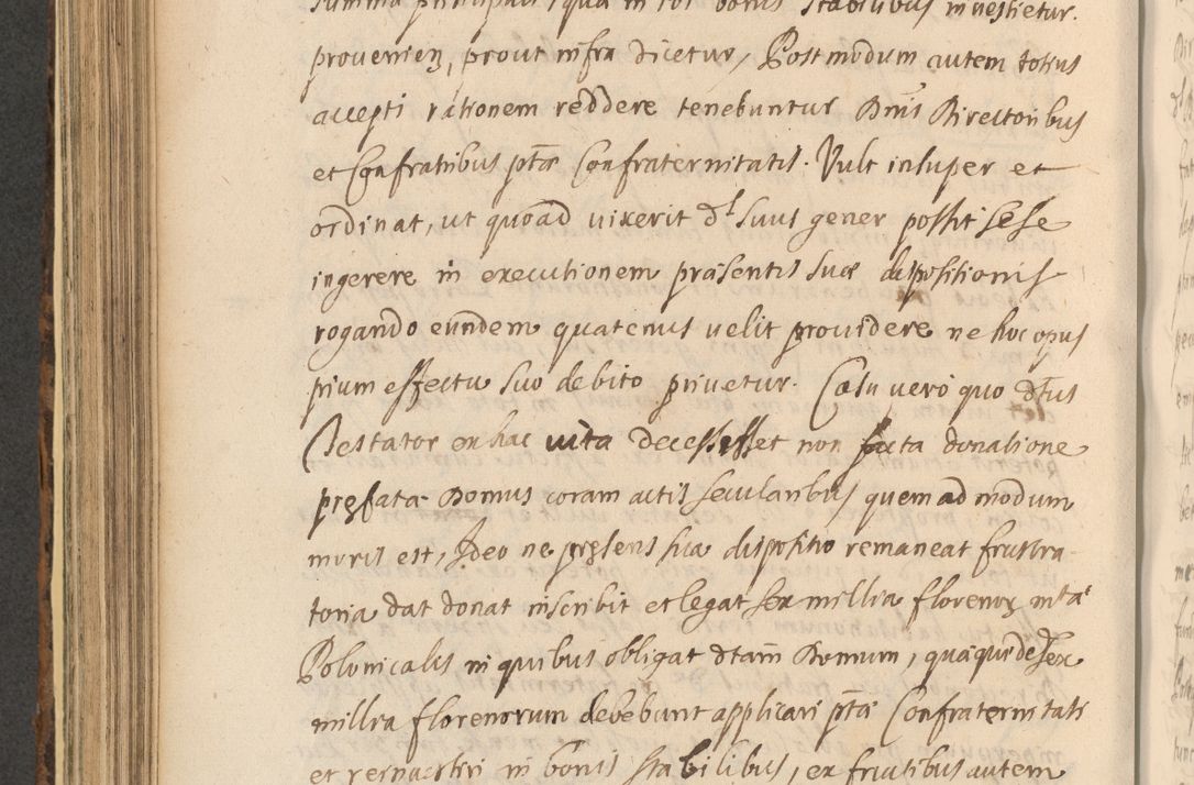 Zdjęcie nr 644 dla obiektu archiwalnego: Acta actorum, institutionum, resignationum, provisionum, decretorum, sententiarum, inscriptionum, testamentorum, confirmationum, ingrossationum, obligationum, quietationum, constitutionum R. D. Andreae Szołdrski, episcopi Kijoviensis, Gnesnensis et Posnaniensis praepositi, cantoris Cracoviensis, Vladislaviensis canonici, R. S. M. secretarii, episcopatus Cracoviensis in spiritualibus er temporalibus deputati anno 1633, 1634 et 1635