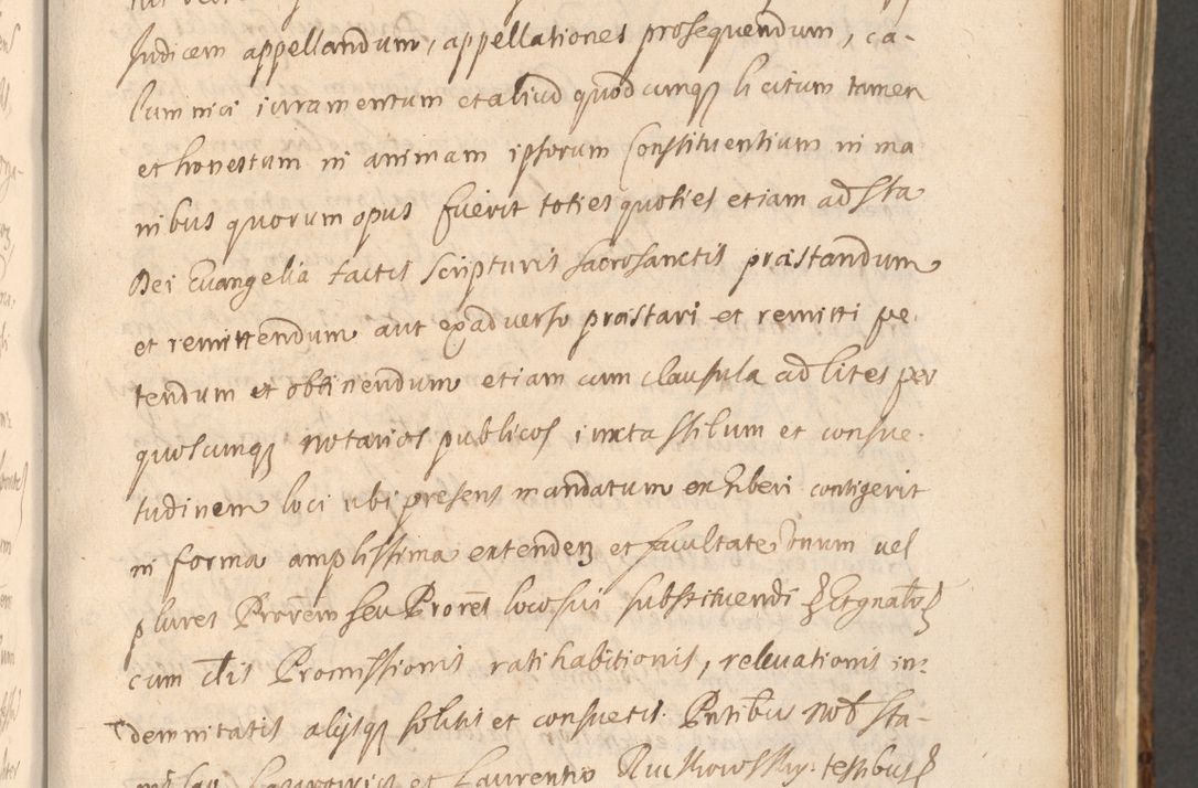 Zdjęcie nr 637 dla obiektu archiwalnego: Acta actorum, institutionum, resignationum, provisionum, decretorum, sententiarum, inscriptionum, testamentorum, confirmationum, ingrossationum, obligationum, quietationum, constitutionum R. D. Andreae Szołdrski, episcopi Kijoviensis, Gnesnensis et Posnaniensis praepositi, cantoris Cracoviensis, Vladislaviensis canonici, R. S. M. secretarii, episcopatus Cracoviensis in spiritualibus er temporalibus deputati anno 1633, 1634 et 1635