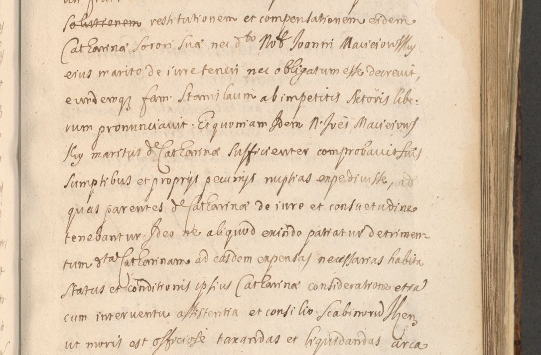 Zdjęcie nr 633 dla obiektu archiwalnego: Acta actorum, institutionum, resignationum, provisionum, decretorum, sententiarum, inscriptionum, testamentorum, confirmationum, ingrossationum, obligationum, quietationum, constitutionum R. D. Andreae Szołdrski, episcopi Kijoviensis, Gnesnensis et Posnaniensis praepositi, cantoris Cracoviensis, Vladislaviensis canonici, R. S. M. secretarii, episcopatus Cracoviensis in spiritualibus er temporalibus deputati anno 1633, 1634 et 1635