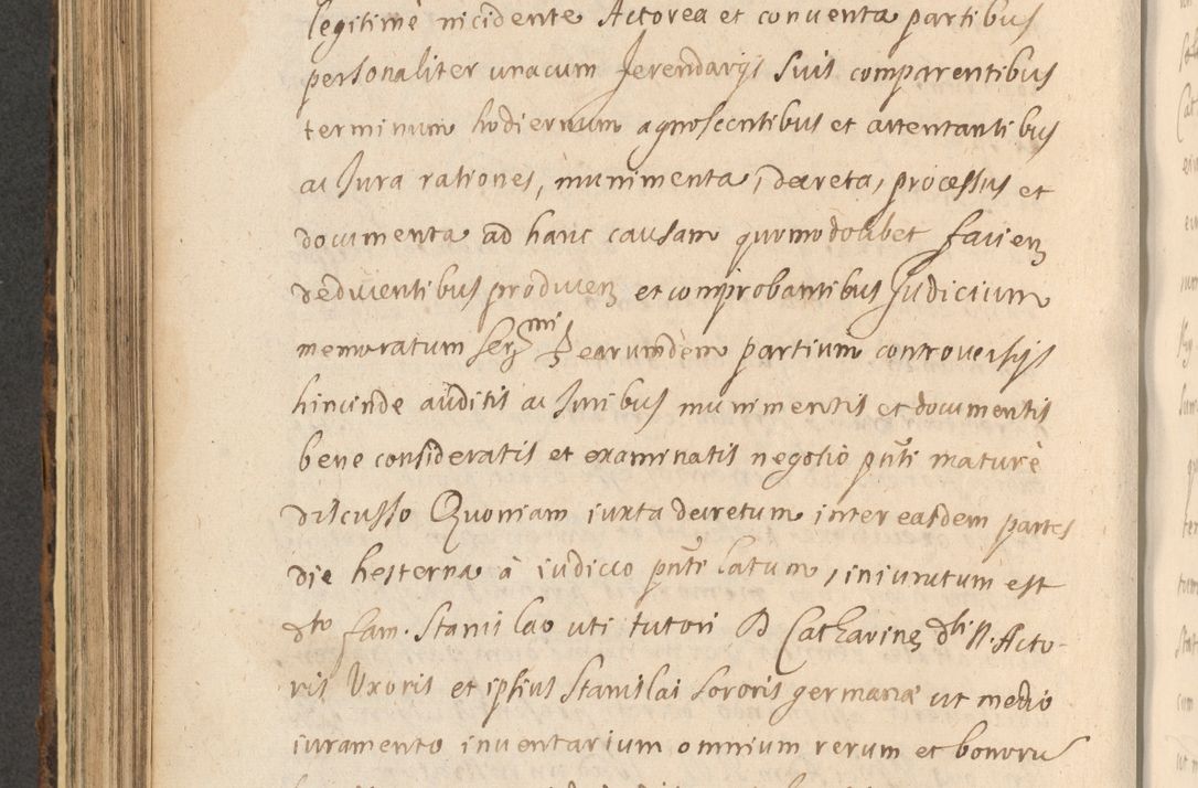 Zdjęcie nr 632 dla obiektu archiwalnego: Acta actorum, institutionum, resignationum, provisionum, decretorum, sententiarum, inscriptionum, testamentorum, confirmationum, ingrossationum, obligationum, quietationum, constitutionum R. D. Andreae Szołdrski, episcopi Kijoviensis, Gnesnensis et Posnaniensis praepositi, cantoris Cracoviensis, Vladislaviensis canonici, R. S. M. secretarii, episcopatus Cracoviensis in spiritualibus er temporalibus deputati anno 1633, 1634 et 1635