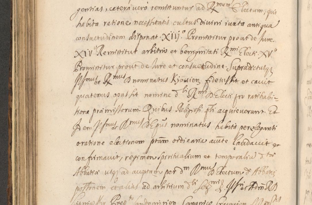 Zdjęcie nr 624 dla obiektu archiwalnego: Acta actorum, institutionum, resignationum, provisionum, decretorum, sententiarum, inscriptionum, testamentorum, confirmationum, ingrossationum, obligationum, quietationum, constitutionum R. D. Andreae Szołdrski, episcopi Kijoviensis, Gnesnensis et Posnaniensis praepositi, cantoris Cracoviensis, Vladislaviensis canonici, R. S. M. secretarii, episcopatus Cracoviensis in spiritualibus er temporalibus deputati anno 1633, 1634 et 1635