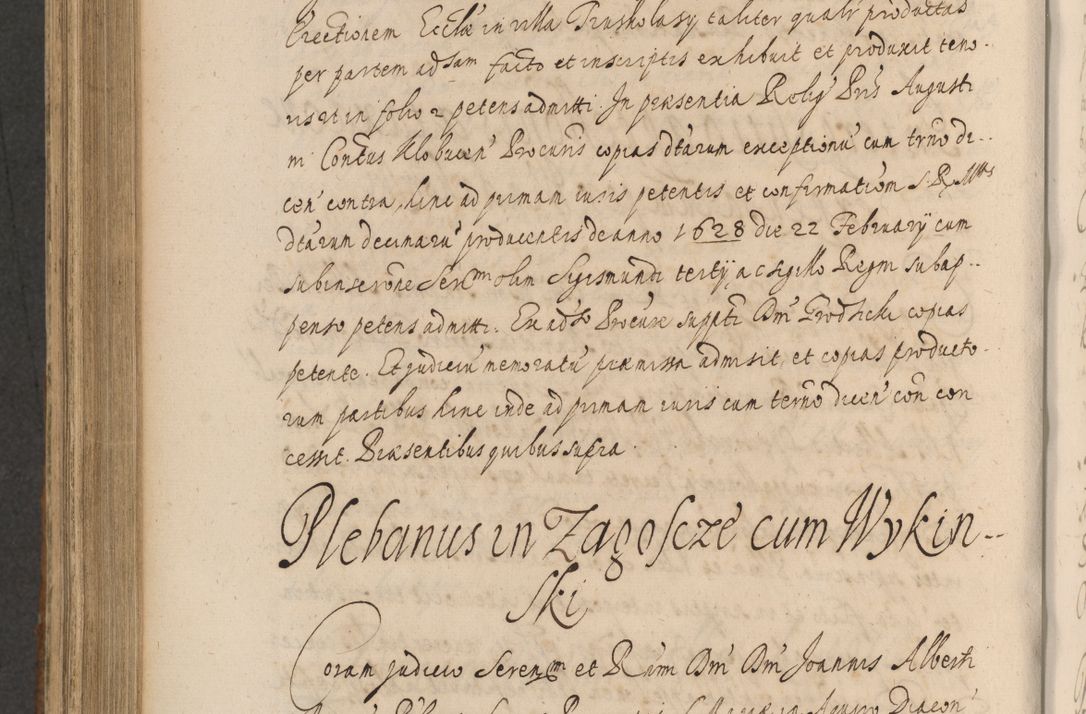 Zdjęcie nr 1010 dla obiektu archiwalnego: Acta actorum, institutionum, resignationum, provisionum, decretorum, sententiarum, inscriptionum, testamentorum, confirmationum, ingrossationum, obligationum, quietationum, constitutionum R. D. Andreae Szołdrski, episcopi Kijoviensis, Gnesnensis et Posnaniensis praepositi, cantoris Cracoviensis, Vladislaviensis canonici, R. S. M. secretarii, episcopatus Cracoviensis in spiritualibus er temporalibus deputati anno 1633, 1634 et 1635