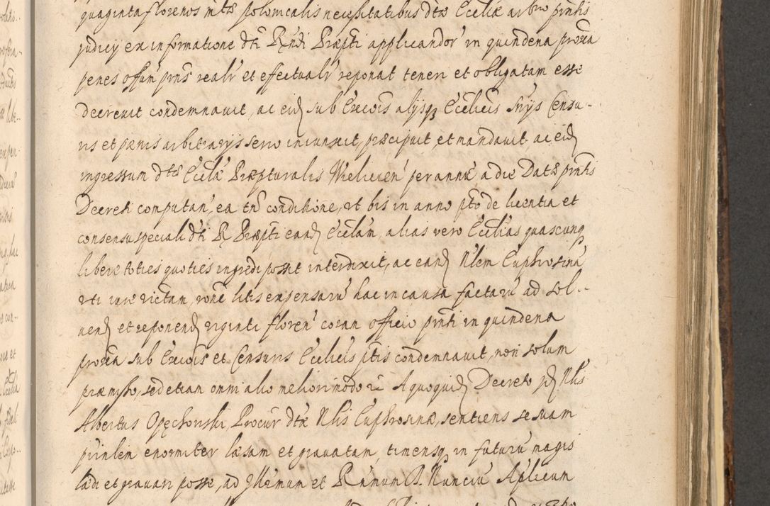 Zdjęcie nr 1007 dla obiektu archiwalnego: Acta actorum, institutionum, resignationum, provisionum, decretorum, sententiarum, inscriptionum, testamentorum, confirmationum, ingrossationum, obligationum, quietationum, constitutionum R. D. Andreae Szołdrski, episcopi Kijoviensis, Gnesnensis et Posnaniensis praepositi, cantoris Cracoviensis, Vladislaviensis canonici, R. S. M. secretarii, episcopatus Cracoviensis in spiritualibus er temporalibus deputati anno 1633, 1634 et 1635