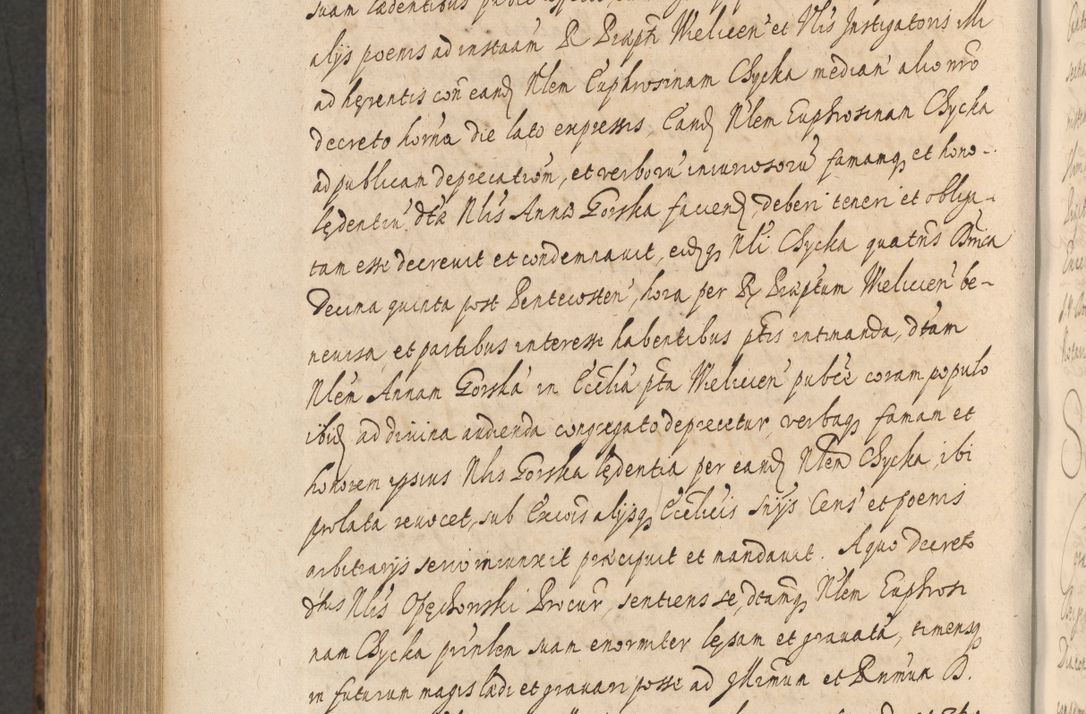 Zdjęcie nr 1004 dla obiektu archiwalnego: Acta actorum, institutionum, resignationum, provisionum, decretorum, sententiarum, inscriptionum, testamentorum, confirmationum, ingrossationum, obligationum, quietationum, constitutionum R. D. Andreae Szołdrski, episcopi Kijoviensis, Gnesnensis et Posnaniensis praepositi, cantoris Cracoviensis, Vladislaviensis canonici, R. S. M. secretarii, episcopatus Cracoviensis in spiritualibus er temporalibus deputati anno 1633, 1634 et 1635