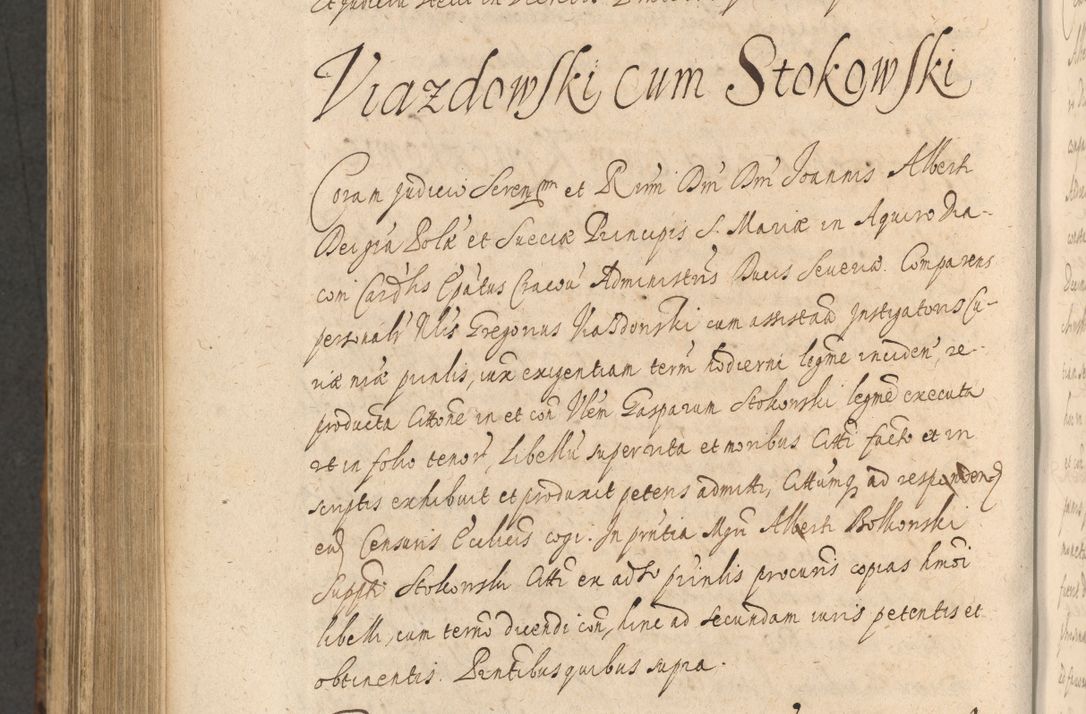 Zdjęcie nr 1002 dla obiektu archiwalnego: Acta actorum, institutionum, resignationum, provisionum, decretorum, sententiarum, inscriptionum, testamentorum, confirmationum, ingrossationum, obligationum, quietationum, constitutionum R. D. Andreae Szołdrski, episcopi Kijoviensis, Gnesnensis et Posnaniensis praepositi, cantoris Cracoviensis, Vladislaviensis canonici, R. S. M. secretarii, episcopatus Cracoviensis in spiritualibus er temporalibus deputati anno 1633, 1634 et 1635