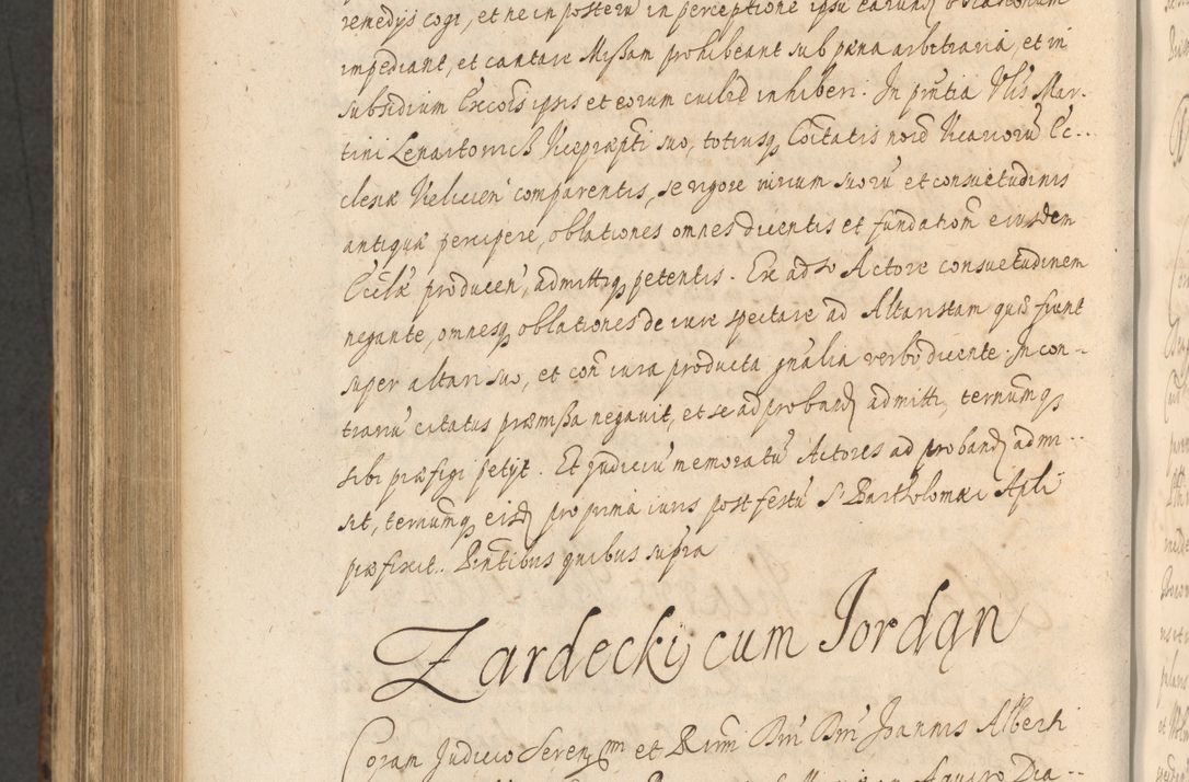 Zdjęcie nr 998 dla obiektu archiwalnego: Acta actorum, institutionum, resignationum, provisionum, decretorum, sententiarum, inscriptionum, testamentorum, confirmationum, ingrossationum, obligationum, quietationum, constitutionum R. D. Andreae Szołdrski, episcopi Kijoviensis, Gnesnensis et Posnaniensis praepositi, cantoris Cracoviensis, Vladislaviensis canonici, R. S. M. secretarii, episcopatus Cracoviensis in spiritualibus er temporalibus deputati anno 1633, 1634 et 1635