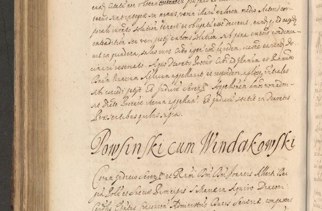 Zdjęcie nr 1000 dla obiektu archiwalnego: Acta actorum, institutionum, resignationum, provisionum, decretorum, sententiarum, inscriptionum, testamentorum, confirmationum, ingrossationum, obligationum, quietationum, constitutionum R. D. Andreae Szołdrski, episcopi Kijoviensis, Gnesnensis et Posnaniensis praepositi, cantoris Cracoviensis, Vladislaviensis canonici, R. S. M. secretarii, episcopatus Cracoviensis in spiritualibus er temporalibus deputati anno 1633, 1634 et 1635