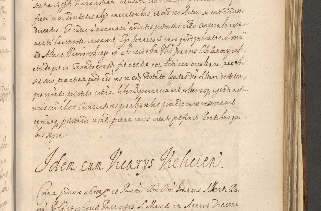 Zdjęcie nr 997 dla obiektu archiwalnego: Acta actorum, institutionum, resignationum, provisionum, decretorum, sententiarum, inscriptionum, testamentorum, confirmationum, ingrossationum, obligationum, quietationum, constitutionum R. D. Andreae Szołdrski, episcopi Kijoviensis, Gnesnensis et Posnaniensis praepositi, cantoris Cracoviensis, Vladislaviensis canonici, R. S. M. secretarii, episcopatus Cracoviensis in spiritualibus er temporalibus deputati anno 1633, 1634 et 1635