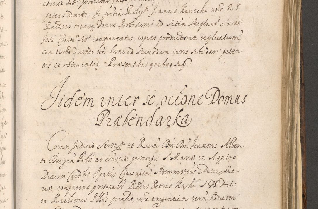 Zdjęcie nr 985 dla obiektu archiwalnego: Acta actorum, institutionum, resignationum, provisionum, decretorum, sententiarum, inscriptionum, testamentorum, confirmationum, ingrossationum, obligationum, quietationum, constitutionum R. D. Andreae Szołdrski, episcopi Kijoviensis, Gnesnensis et Posnaniensis praepositi, cantoris Cracoviensis, Vladislaviensis canonici, R. S. M. secretarii, episcopatus Cracoviensis in spiritualibus er temporalibus deputati anno 1633, 1634 et 1635