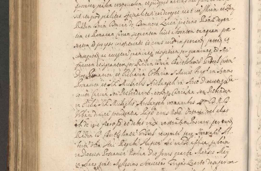 Zdjęcie nr 980 dla obiektu archiwalnego: Acta actorum, institutionum, resignationum, provisionum, decretorum, sententiarum, inscriptionum, testamentorum, confirmationum, ingrossationum, obligationum, quietationum, constitutionum R. D. Andreae Szołdrski, episcopi Kijoviensis, Gnesnensis et Posnaniensis praepositi, cantoris Cracoviensis, Vladislaviensis canonici, R. S. M. secretarii, episcopatus Cracoviensis in spiritualibus er temporalibus deputati anno 1633, 1634 et 1635