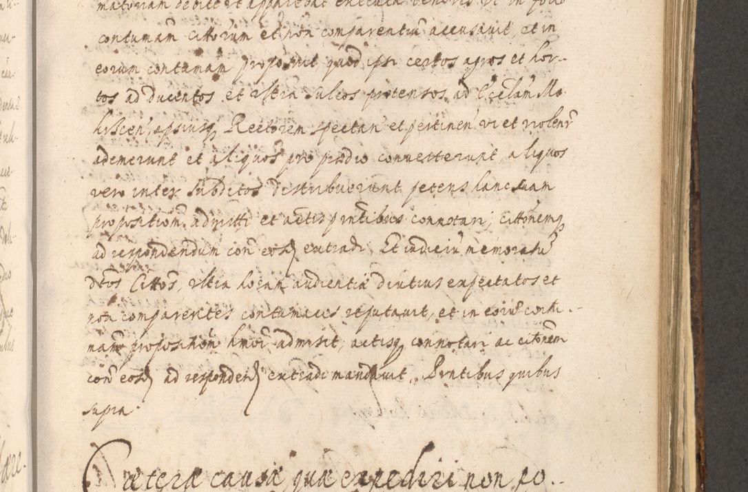 Zdjęcie nr 975 dla obiektu archiwalnego: Acta actorum, institutionum, resignationum, provisionum, decretorum, sententiarum, inscriptionum, testamentorum, confirmationum, ingrossationum, obligationum, quietationum, constitutionum R. D. Andreae Szołdrski, episcopi Kijoviensis, Gnesnensis et Posnaniensis praepositi, cantoris Cracoviensis, Vladislaviensis canonici, R. S. M. secretarii, episcopatus Cracoviensis in spiritualibus er temporalibus deputati anno 1633, 1634 et 1635