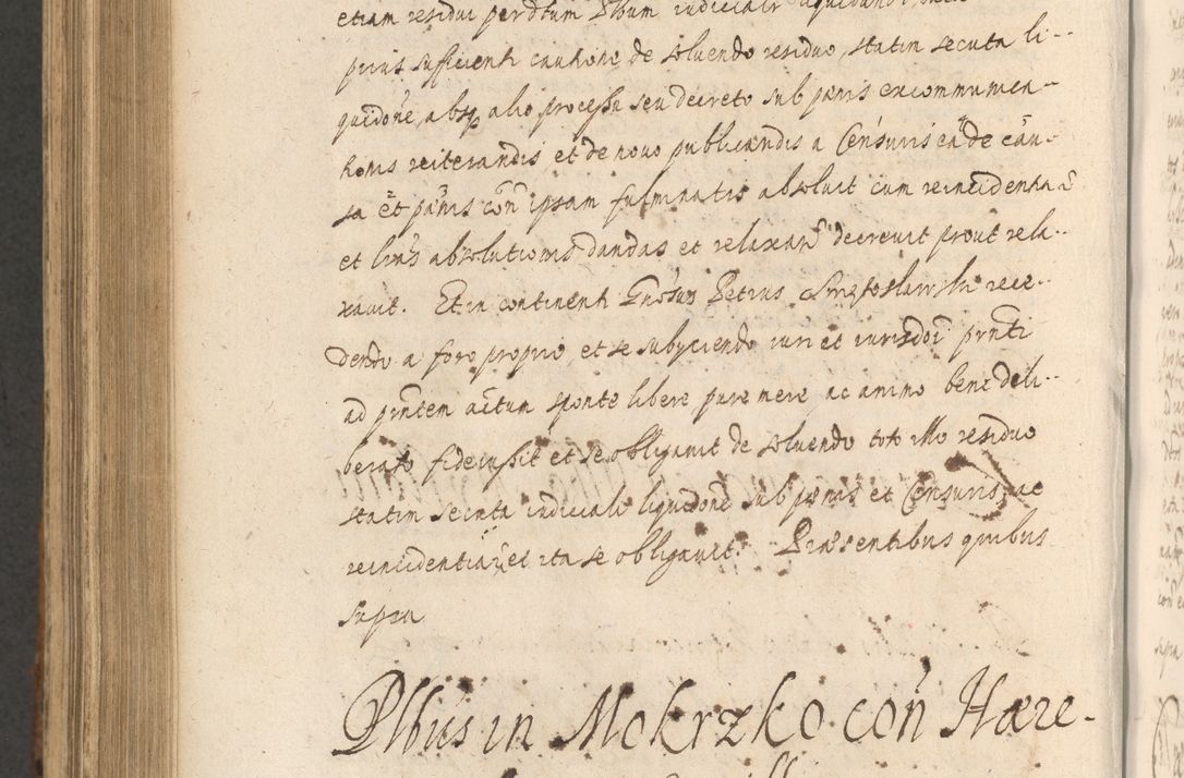 Zdjęcie nr 974 dla obiektu archiwalnego: Acta actorum, institutionum, resignationum, provisionum, decretorum, sententiarum, inscriptionum, testamentorum, confirmationum, ingrossationum, obligationum, quietationum, constitutionum R. D. Andreae Szołdrski, episcopi Kijoviensis, Gnesnensis et Posnaniensis praepositi, cantoris Cracoviensis, Vladislaviensis canonici, R. S. M. secretarii, episcopatus Cracoviensis in spiritualibus er temporalibus deputati anno 1633, 1634 et 1635