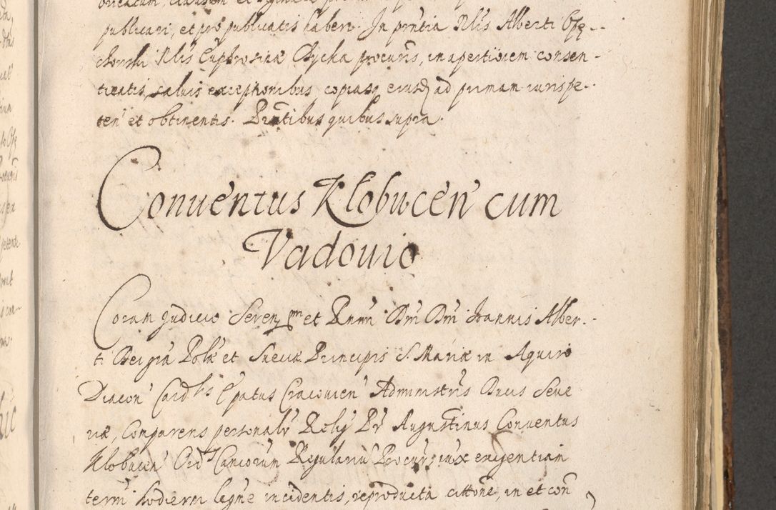 Zdjęcie nr 971 dla obiektu archiwalnego: Acta actorum, institutionum, resignationum, provisionum, decretorum, sententiarum, inscriptionum, testamentorum, confirmationum, ingrossationum, obligationum, quietationum, constitutionum R. D. Andreae Szołdrski, episcopi Kijoviensis, Gnesnensis et Posnaniensis praepositi, cantoris Cracoviensis, Vladislaviensis canonici, R. S. M. secretarii, episcopatus Cracoviensis in spiritualibus er temporalibus deputati anno 1633, 1634 et 1635