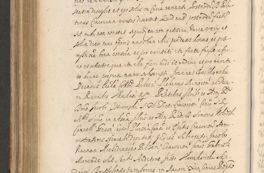 Zdjęcie nr 960 dla obiektu archiwalnego: Acta actorum, institutionum, resignationum, provisionum, decretorum, sententiarum, inscriptionum, testamentorum, confirmationum, ingrossationum, obligationum, quietationum, constitutionum R. D. Andreae Szołdrski, episcopi Kijoviensis, Gnesnensis et Posnaniensis praepositi, cantoris Cracoviensis, Vladislaviensis canonici, R. S. M. secretarii, episcopatus Cracoviensis in spiritualibus er temporalibus deputati anno 1633, 1634 et 1635