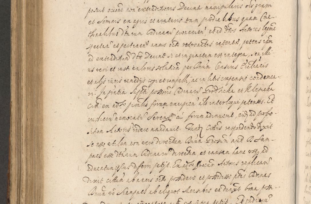 Zdjęcie nr 950 dla obiektu archiwalnego: Acta actorum, institutionum, resignationum, provisionum, decretorum, sententiarum, inscriptionum, testamentorum, confirmationum, ingrossationum, obligationum, quietationum, constitutionum R. D. Andreae Szołdrski, episcopi Kijoviensis, Gnesnensis et Posnaniensis praepositi, cantoris Cracoviensis, Vladislaviensis canonici, R. S. M. secretarii, episcopatus Cracoviensis in spiritualibus er temporalibus deputati anno 1633, 1634 et 1635
