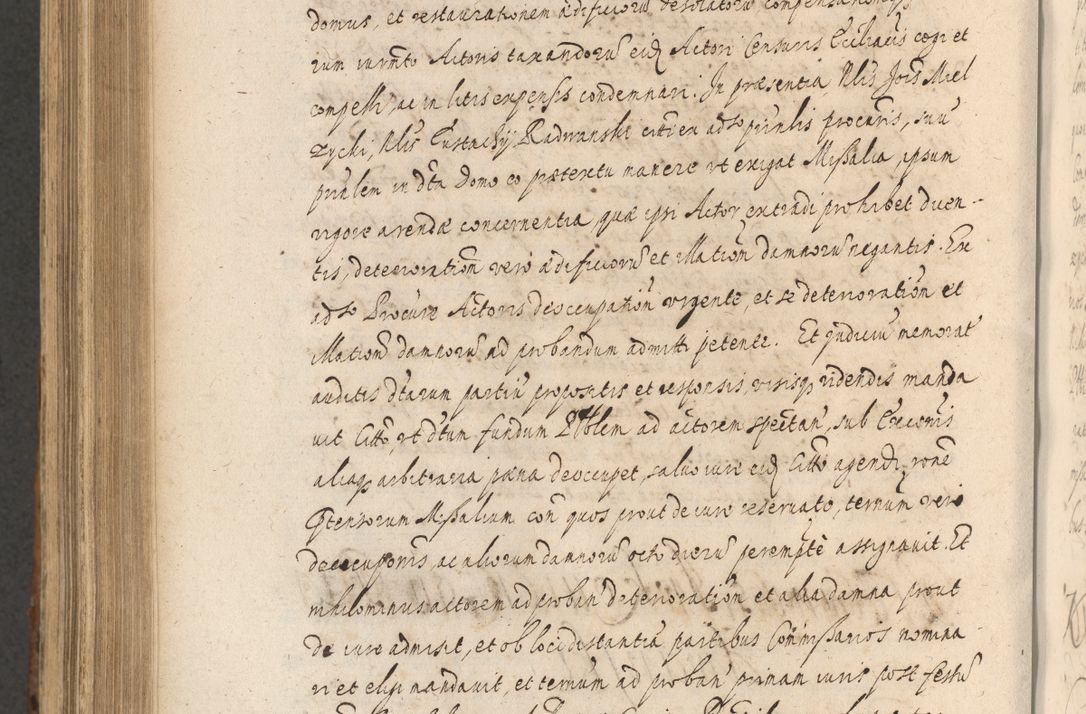 Zdjęcie nr 944 dla obiektu archiwalnego: Acta actorum, institutionum, resignationum, provisionum, decretorum, sententiarum, inscriptionum, testamentorum, confirmationum, ingrossationum, obligationum, quietationum, constitutionum R. D. Andreae Szołdrski, episcopi Kijoviensis, Gnesnensis et Posnaniensis praepositi, cantoris Cracoviensis, Vladislaviensis canonici, R. S. M. secretarii, episcopatus Cracoviensis in spiritualibus er temporalibus deputati anno 1633, 1634 et 1635