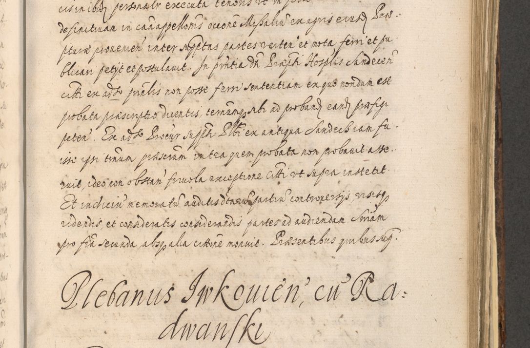 Zdjęcie nr 943 dla obiektu archiwalnego: Acta actorum, institutionum, resignationum, provisionum, decretorum, sententiarum, inscriptionum, testamentorum, confirmationum, ingrossationum, obligationum, quietationum, constitutionum R. D. Andreae Szołdrski, episcopi Kijoviensis, Gnesnensis et Posnaniensis praepositi, cantoris Cracoviensis, Vladislaviensis canonici, R. S. M. secretarii, episcopatus Cracoviensis in spiritualibus er temporalibus deputati anno 1633, 1634 et 1635