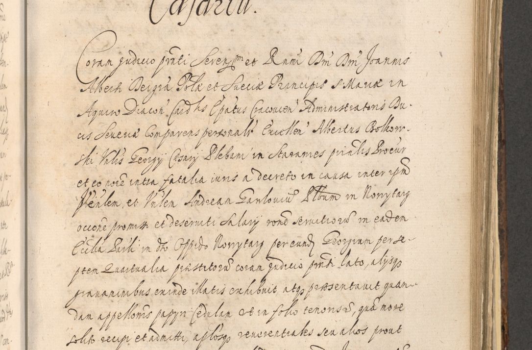 Zdjęcie nr 941 dla obiektu archiwalnego: Acta actorum, institutionum, resignationum, provisionum, decretorum, sententiarum, inscriptionum, testamentorum, confirmationum, ingrossationum, obligationum, quietationum, constitutionum R. D. Andreae Szołdrski, episcopi Kijoviensis, Gnesnensis et Posnaniensis praepositi, cantoris Cracoviensis, Vladislaviensis canonici, R. S. M. secretarii, episcopatus Cracoviensis in spiritualibus er temporalibus deputati anno 1633, 1634 et 1635