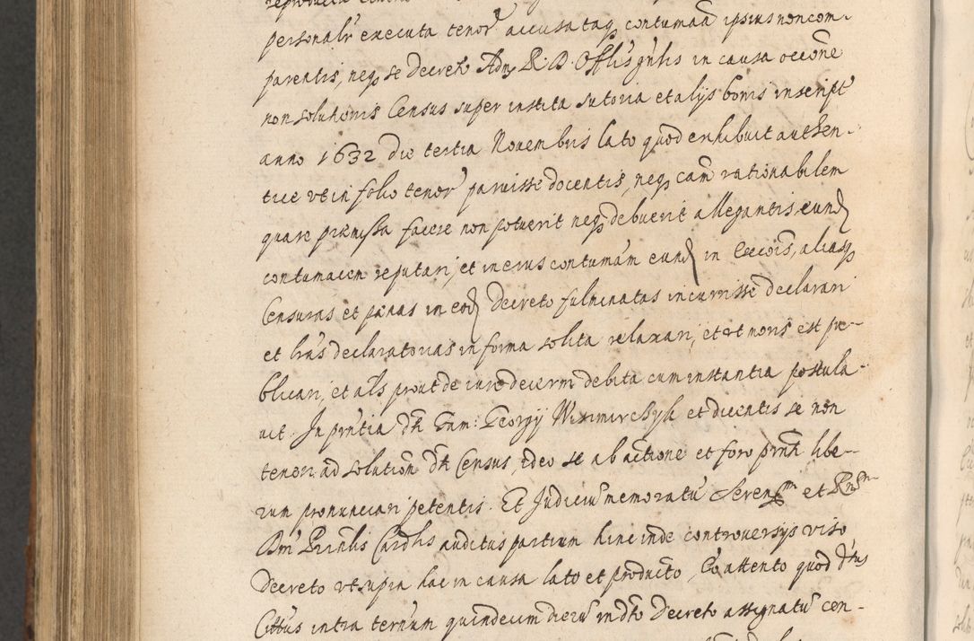 Zdjęcie nr 940 dla obiektu archiwalnego: Acta actorum, institutionum, resignationum, provisionum, decretorum, sententiarum, inscriptionum, testamentorum, confirmationum, ingrossationum, obligationum, quietationum, constitutionum R. D. Andreae Szołdrski, episcopi Kijoviensis, Gnesnensis et Posnaniensis praepositi, cantoris Cracoviensis, Vladislaviensis canonici, R. S. M. secretarii, episcopatus Cracoviensis in spiritualibus er temporalibus deputati anno 1633, 1634 et 1635