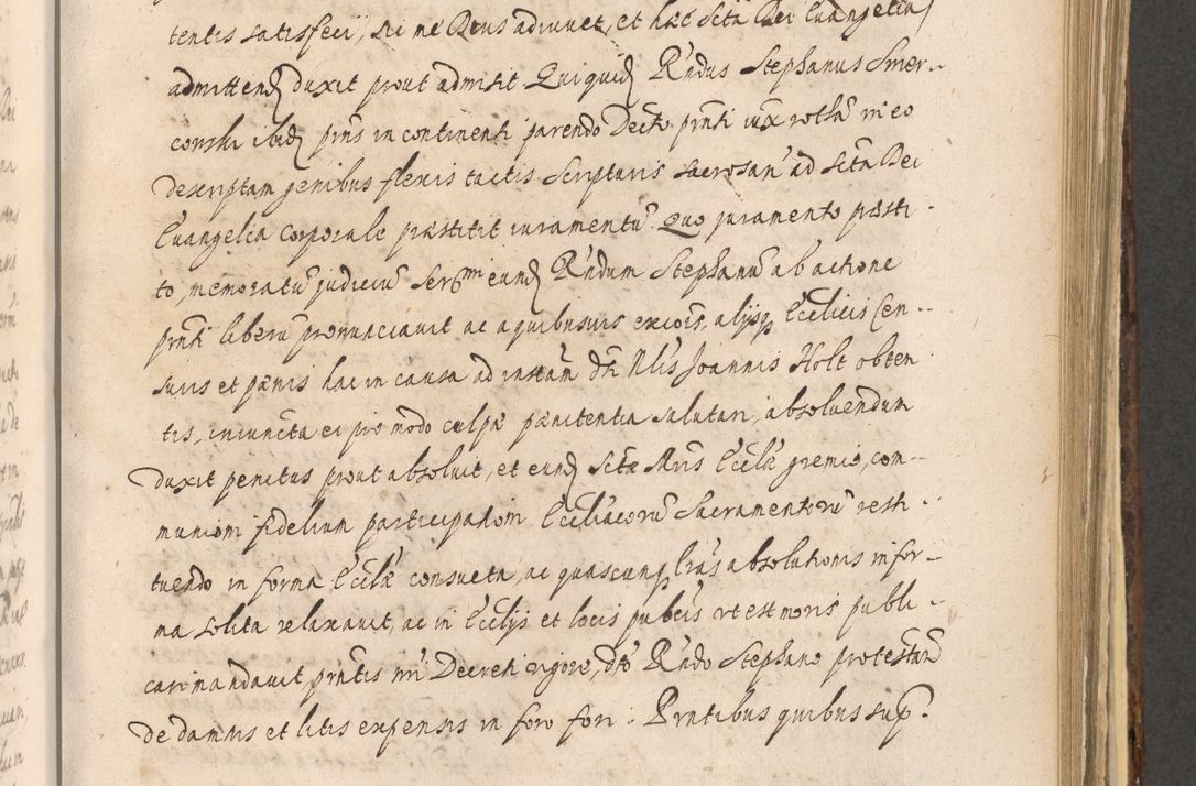 Zdjęcie nr 939 dla obiektu archiwalnego: Acta actorum, institutionum, resignationum, provisionum, decretorum, sententiarum, inscriptionum, testamentorum, confirmationum, ingrossationum, obligationum, quietationum, constitutionum R. D. Andreae Szołdrski, episcopi Kijoviensis, Gnesnensis et Posnaniensis praepositi, cantoris Cracoviensis, Vladislaviensis canonici, R. S. M. secretarii, episcopatus Cracoviensis in spiritualibus er temporalibus deputati anno 1633, 1634 et 1635