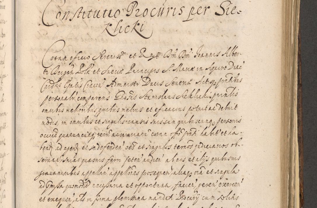 Zdjęcie nr 929 dla obiektu archiwalnego: Acta actorum, institutionum, resignationum, provisionum, decretorum, sententiarum, inscriptionum, testamentorum, confirmationum, ingrossationum, obligationum, quietationum, constitutionum R. D. Andreae Szołdrski, episcopi Kijoviensis, Gnesnensis et Posnaniensis praepositi, cantoris Cracoviensis, Vladislaviensis canonici, R. S. M. secretarii, episcopatus Cracoviensis in spiritualibus er temporalibus deputati anno 1633, 1634 et 1635