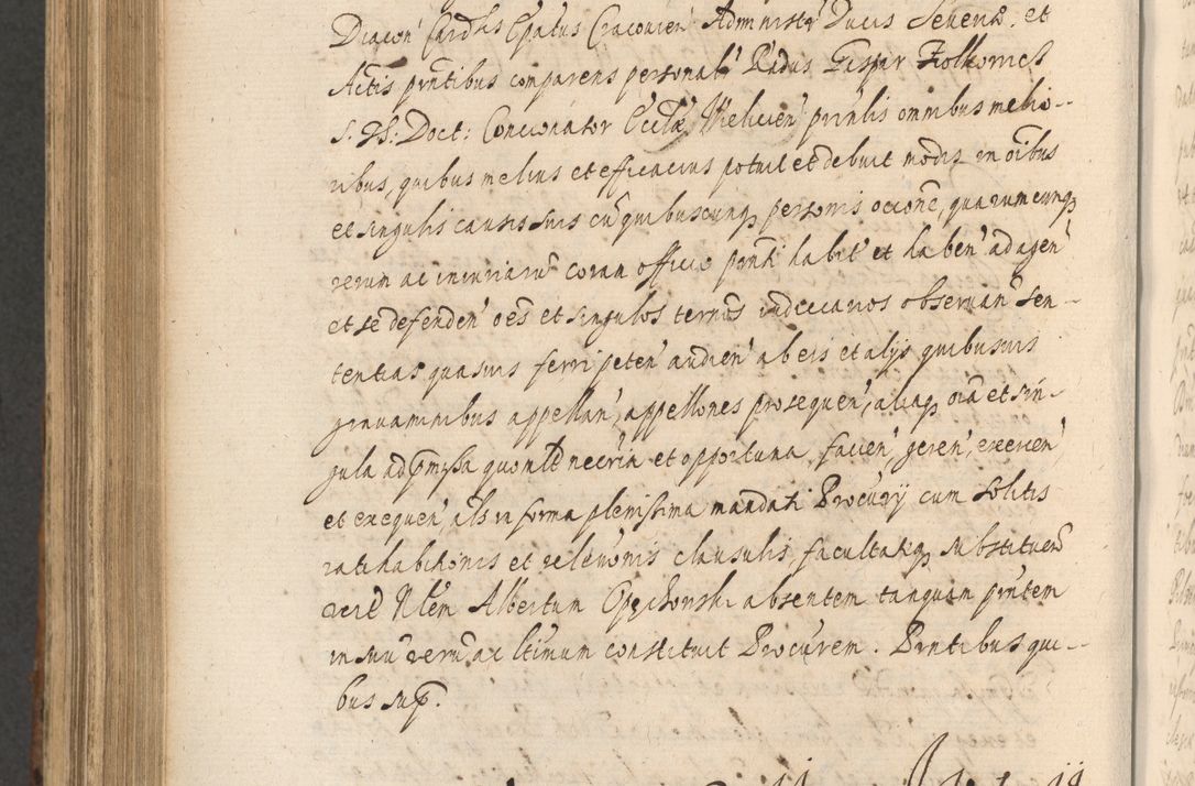 Zdjęcie nr 930 dla obiektu archiwalnego: Acta actorum, institutionum, resignationum, provisionum, decretorum, sententiarum, inscriptionum, testamentorum, confirmationum, ingrossationum, obligationum, quietationum, constitutionum R. D. Andreae Szołdrski, episcopi Kijoviensis, Gnesnensis et Posnaniensis praepositi, cantoris Cracoviensis, Vladislaviensis canonici, R. S. M. secretarii, episcopatus Cracoviensis in spiritualibus er temporalibus deputati anno 1633, 1634 et 1635