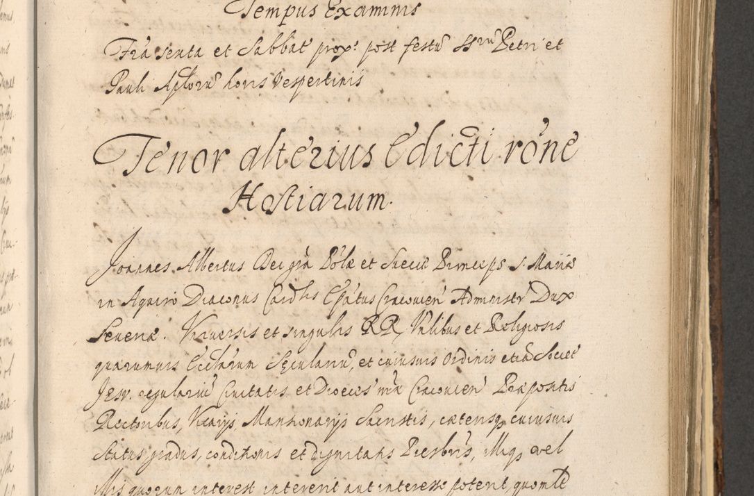 Zdjęcie nr 927 dla obiektu archiwalnego: Acta actorum, institutionum, resignationum, provisionum, decretorum, sententiarum, inscriptionum, testamentorum, confirmationum, ingrossationum, obligationum, quietationum, constitutionum R. D. Andreae Szołdrski, episcopi Kijoviensis, Gnesnensis et Posnaniensis praepositi, cantoris Cracoviensis, Vladislaviensis canonici, R. S. M. secretarii, episcopatus Cracoviensis in spiritualibus er temporalibus deputati anno 1633, 1634 et 1635