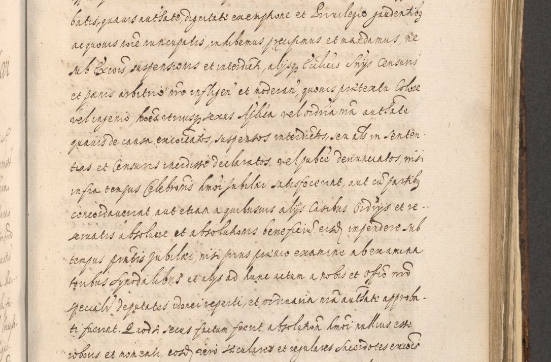 Zdjęcie nr 925 dla obiektu archiwalnego: Acta actorum, institutionum, resignationum, provisionum, decretorum, sententiarum, inscriptionum, testamentorum, confirmationum, ingrossationum, obligationum, quietationum, constitutionum R. D. Andreae Szołdrski, episcopi Kijoviensis, Gnesnensis et Posnaniensis praepositi, cantoris Cracoviensis, Vladislaviensis canonici, R. S. M. secretarii, episcopatus Cracoviensis in spiritualibus er temporalibus deputati anno 1633, 1634 et 1635