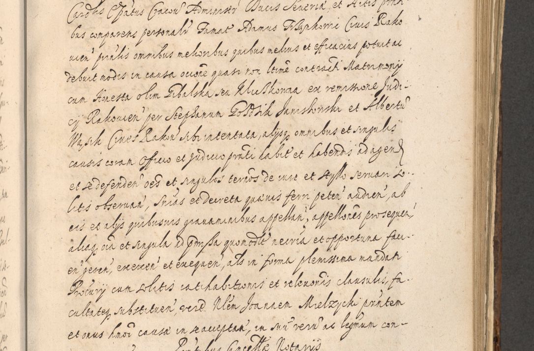 Zdjęcie nr 919 dla obiektu archiwalnego: Acta actorum, institutionum, resignationum, provisionum, decretorum, sententiarum, inscriptionum, testamentorum, confirmationum, ingrossationum, obligationum, quietationum, constitutionum R. D. Andreae Szołdrski, episcopi Kijoviensis, Gnesnensis et Posnaniensis praepositi, cantoris Cracoviensis, Vladislaviensis canonici, R. S. M. secretarii, episcopatus Cracoviensis in spiritualibus er temporalibus deputati anno 1633, 1634 et 1635