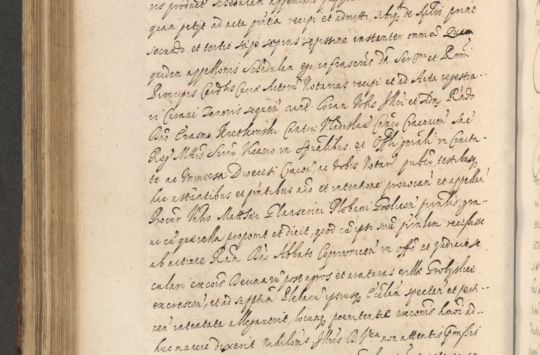 Zdjęcie nr 920 dla obiektu archiwalnego: Acta actorum, institutionum, resignationum, provisionum, decretorum, sententiarum, inscriptionum, testamentorum, confirmationum, ingrossationum, obligationum, quietationum, constitutionum R. D. Andreae Szołdrski, episcopi Kijoviensis, Gnesnensis et Posnaniensis praepositi, cantoris Cracoviensis, Vladislaviensis canonici, R. S. M. secretarii, episcopatus Cracoviensis in spiritualibus er temporalibus deputati anno 1633, 1634 et 1635