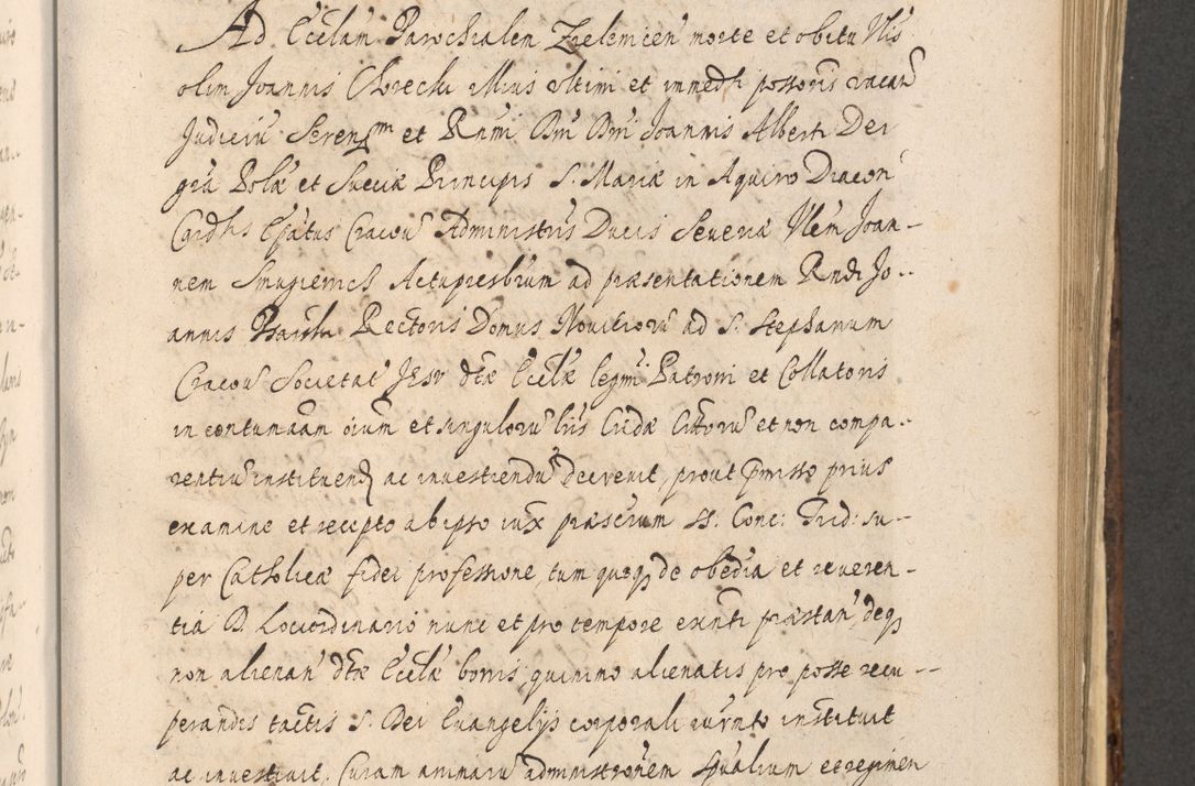 Zdjęcie nr 911 dla obiektu archiwalnego: Acta actorum, institutionum, resignationum, provisionum, decretorum, sententiarum, inscriptionum, testamentorum, confirmationum, ingrossationum, obligationum, quietationum, constitutionum R. D. Andreae Szołdrski, episcopi Kijoviensis, Gnesnensis et Posnaniensis praepositi, cantoris Cracoviensis, Vladislaviensis canonici, R. S. M. secretarii, episcopatus Cracoviensis in spiritualibus er temporalibus deputati anno 1633, 1634 et 1635