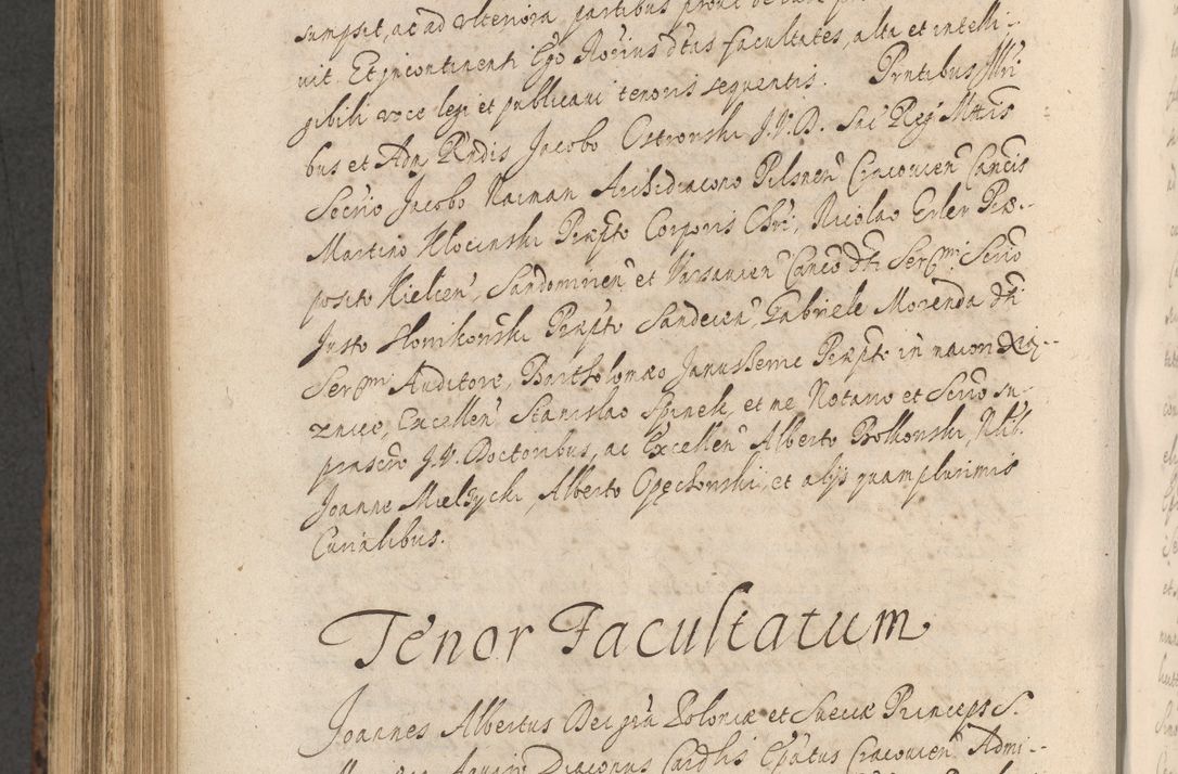 Zdjęcie nr 872 dla obiektu archiwalnego: Acta actorum, institutionum, resignationum, provisionum, decretorum, sententiarum, inscriptionum, testamentorum, confirmationum, ingrossationum, obligationum, quietationum, constitutionum R. D. Andreae Szołdrski, episcopi Kijoviensis, Gnesnensis et Posnaniensis praepositi, cantoris Cracoviensis, Vladislaviensis canonici, R. S. M. secretarii, episcopatus Cracoviensis in spiritualibus er temporalibus deputati anno 1633, 1634 et 1635
