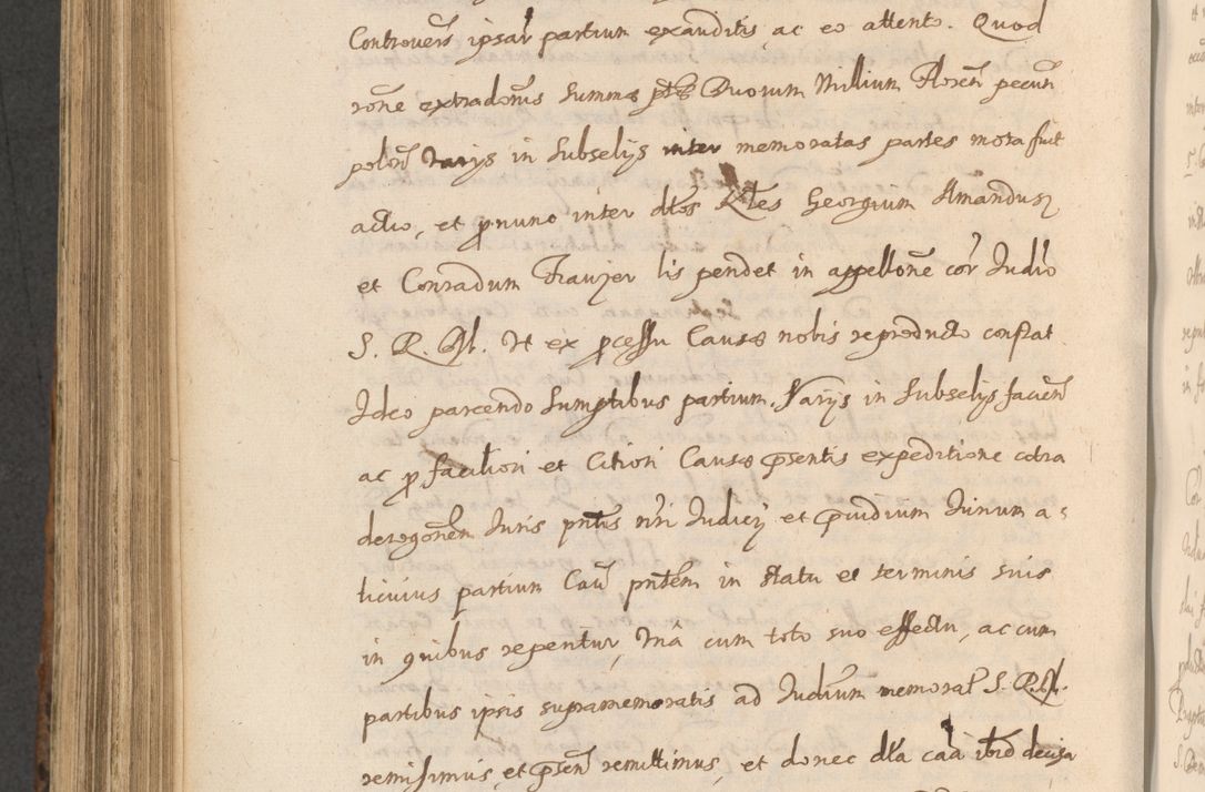 Zdjęcie nr 858 dla obiektu archiwalnego: Acta actorum, institutionum, resignationum, provisionum, decretorum, sententiarum, inscriptionum, testamentorum, confirmationum, ingrossationum, obligationum, quietationum, constitutionum R. D. Andreae Szołdrski, episcopi Kijoviensis, Gnesnensis et Posnaniensis praepositi, cantoris Cracoviensis, Vladislaviensis canonici, R. S. M. secretarii, episcopatus Cracoviensis in spiritualibus er temporalibus deputati anno 1633, 1634 et 1635