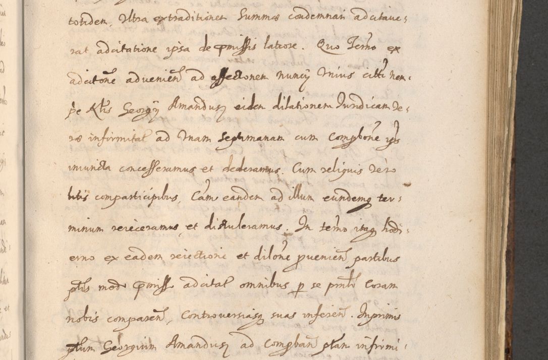 Zdjęcie nr 857 dla obiektu archiwalnego: Acta actorum, institutionum, resignationum, provisionum, decretorum, sententiarum, inscriptionum, testamentorum, confirmationum, ingrossationum, obligationum, quietationum, constitutionum R. D. Andreae Szołdrski, episcopi Kijoviensis, Gnesnensis et Posnaniensis praepositi, cantoris Cracoviensis, Vladislaviensis canonici, R. S. M. secretarii, episcopatus Cracoviensis in spiritualibus er temporalibus deputati anno 1633, 1634 et 1635