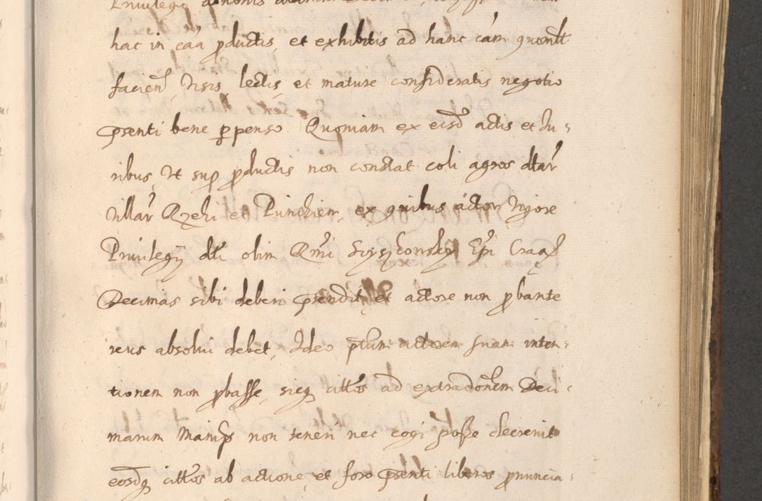 Zdjęcie nr 847 dla obiektu archiwalnego: Acta actorum, institutionum, resignationum, provisionum, decretorum, sententiarum, inscriptionum, testamentorum, confirmationum, ingrossationum, obligationum, quietationum, constitutionum R. D. Andreae Szołdrski, episcopi Kijoviensis, Gnesnensis et Posnaniensis praepositi, cantoris Cracoviensis, Vladislaviensis canonici, R. S. M. secretarii, episcopatus Cracoviensis in spiritualibus er temporalibus deputati anno 1633, 1634 et 1635