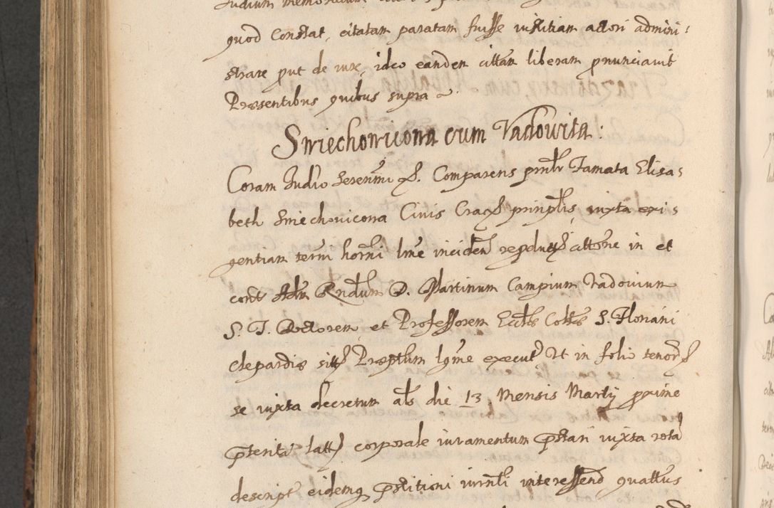 Zdjęcie nr 844 dla obiektu archiwalnego: Acta actorum, institutionum, resignationum, provisionum, decretorum, sententiarum, inscriptionum, testamentorum, confirmationum, ingrossationum, obligationum, quietationum, constitutionum R. D. Andreae Szołdrski, episcopi Kijoviensis, Gnesnensis et Posnaniensis praepositi, cantoris Cracoviensis, Vladislaviensis canonici, R. S. M. secretarii, episcopatus Cracoviensis in spiritualibus er temporalibus deputati anno 1633, 1634 et 1635