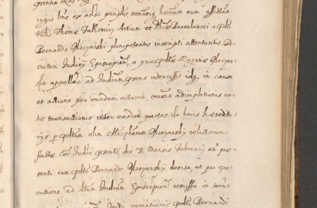 Zdjęcie nr 839 dla obiektu archiwalnego: Acta actorum, institutionum, resignationum, provisionum, decretorum, sententiarum, inscriptionum, testamentorum, confirmationum, ingrossationum, obligationum, quietationum, constitutionum R. D. Andreae Szołdrski, episcopi Kijoviensis, Gnesnensis et Posnaniensis praepositi, cantoris Cracoviensis, Vladislaviensis canonici, R. S. M. secretarii, episcopatus Cracoviensis in spiritualibus er temporalibus deputati anno 1633, 1634 et 1635