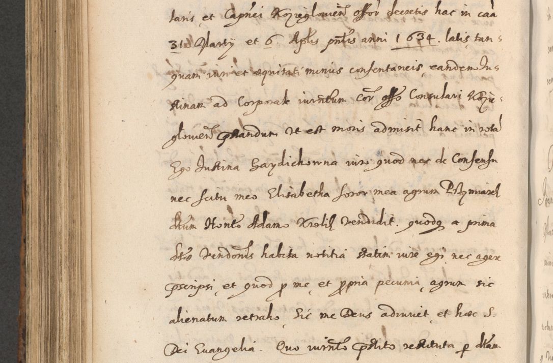 Zdjęcie nr 834 dla obiektu archiwalnego: Acta actorum, institutionum, resignationum, provisionum, decretorum, sententiarum, inscriptionum, testamentorum, confirmationum, ingrossationum, obligationum, quietationum, constitutionum R. D. Andreae Szołdrski, episcopi Kijoviensis, Gnesnensis et Posnaniensis praepositi, cantoris Cracoviensis, Vladislaviensis canonici, R. S. M. secretarii, episcopatus Cracoviensis in spiritualibus er temporalibus deputati anno 1633, 1634 et 1635
